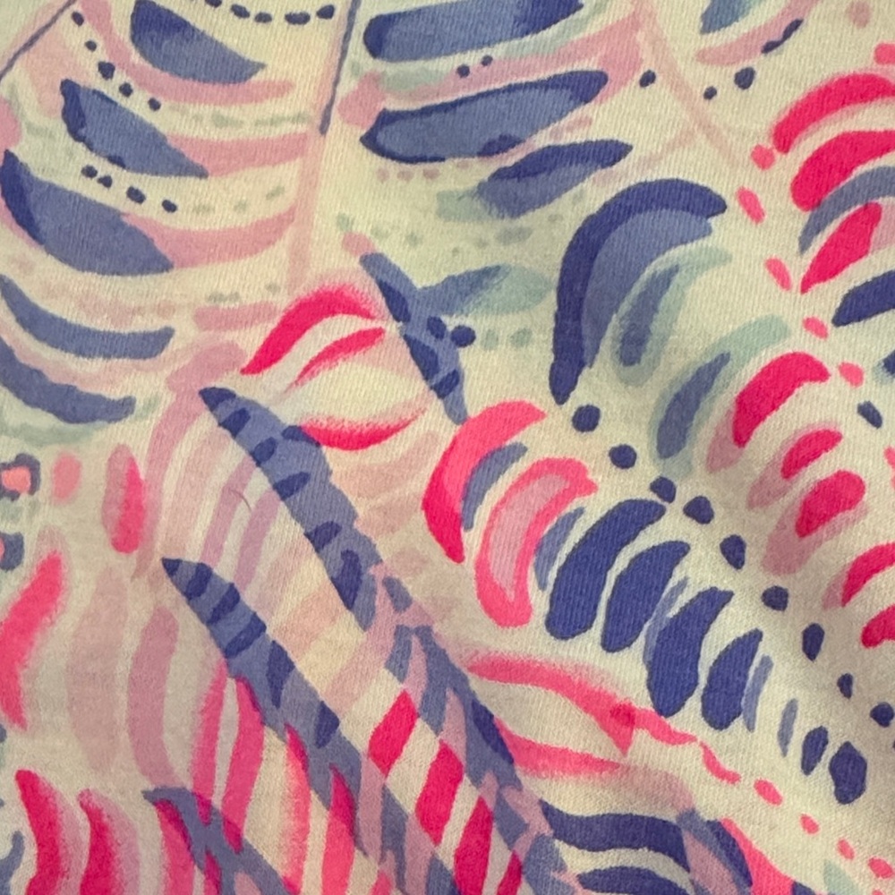 Lilly Pulitzer Vibrant Pink and Blue Dress - Picture 4 of 5